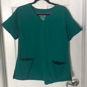 Healing Hands Scrub Top XL Green